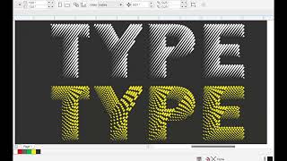 Text Effect in CorelDraw Basic CorelDraw in Hindi [upl. by Roer]