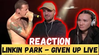 Linkin Park  Given Up Live REACTION [upl. by Gnanmos]