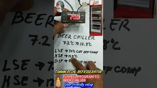 EASIEST PROGRAMMING OF ELIWELL ID974 TO BEER CHILLER [upl. by Venetia778]