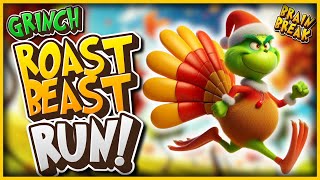 Grinch Turkey Run 🍁 Autumn Brain Break 🍁 Thanksgiving Games 🍁 Danny Go Noodle 🍁 Just Dance [upl. by Ierna]