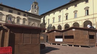 Villaggio tirolese cantiere Piazza Grande [upl. by Walczak252]