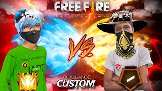 Free Fire 1 vs 1 Custom Challange  Raistar vs Tufan ff Gameplay [upl. by Ursulette]