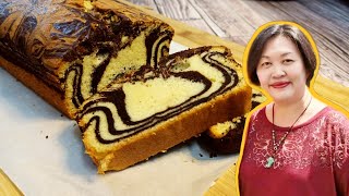 Marble Butter Cake Recipe [upl. by Thetis143]