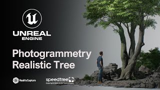 Unreal Engine 52  Photogrammetry Realistic Tree [upl. by Dallman616]