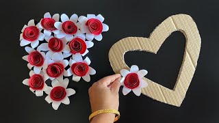 Beautiful and Easy Paper Wall Hanging  Paper Craft For Home Decoration  Unique Wall Hanging  DIY [upl. by Lira]