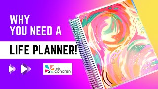 Erin Condren Life Planner 20232024 Setup [upl. by Kannry]