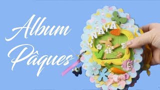 Scrap  Album de Paques  easter [upl. by Yerkovich]