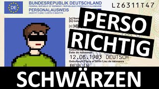 Verschicke so NIEMALS deinen Personalausweis [upl. by Toft499]