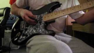 MIM Fender Standard Stratocaster HSS Tone Demo [upl. by Anwahsar]