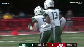 Highlights Wagner Football vs Sacred Heart University [upl. by Esiuqcaj]