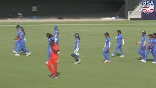 USAC Women U19 National T20 Championship  2024 Red v Blue [upl. by Lesh]