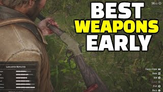 How To Get The Best Weapons Early  Red Dead Redemption 2 [upl. by O'Gowan]