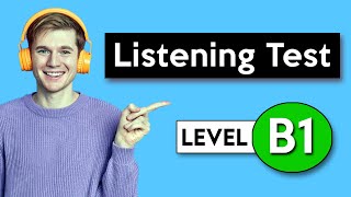 B1 Listening Test  English Listening Test [upl. by Nywde611]