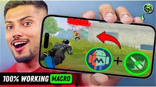 Free fire aimcontrol Apk ☠️ Macrodroid sensi  red button free fire 🔥 free fire headshot setting ⚙️ [upl. by Herculie]