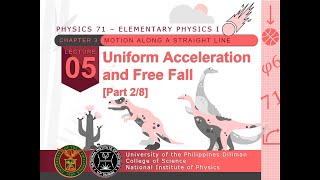 Physics 71 Day 5 Part 28  Solving Problems Uniformly Accelerated Motion [upl. by Palermo]