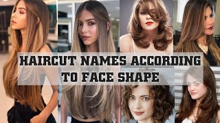 Types of haircut according to face shapewhich haircut suits on your faceTHE TRENDY GIRL [upl. by Fraase]