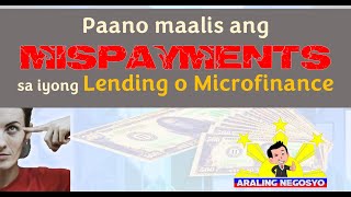 Paano maalis ang mispayments sa iyong Lending o Microfinance Business [upl. by Layton]