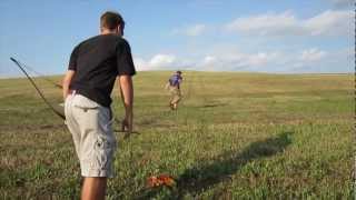 Shooting Aerial Targets With Longbows [upl. by Ardene928]