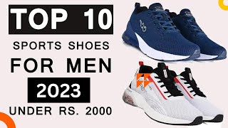 Top 10 Sports Shoes for men 2024 under Rs 2000  Best Running Shoes for men  Cheer Shopping [upl. by Aremmat]