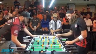 Intense finish at the Tornado Foosball World Championship a breakdown [upl. by Anivel]