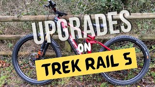 Trek Rail 5  upgrades [upl. by Ahsienak]