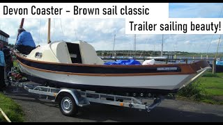 Devon Coaster I Trailer Sailer I The Marine Channel [upl. by Itirahc]