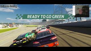 Overton Chicagoland Nascar 3 Gameplay [upl. by Aibsel]