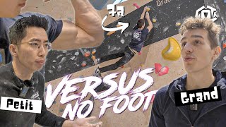 Pas de pieds pas de 6c  Versus escalade no foot 🦶 [upl. by Wahs54]