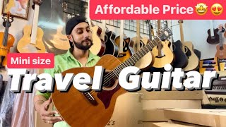 Travel Guitar  Mini Small Size  affordable price  Hertz Guitar acousticguitar travel [upl. by Ainessey304]