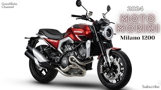 Unveiling the Ultimate Power and italian Beauty  2024 Moto Morini Milano 1200 [upl. by Sapphera477]