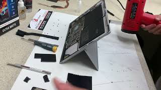 Surface Pro 6 Battery Replacement [upl. by Ahsiyk]