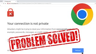 How to fix a “Your connection is not private” error [upl. by Remliw]