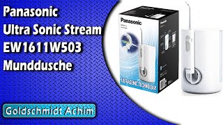 Panasonic Ultra Sonic Stream EW1611W503 Munddusche [upl. by Aicatsal70]