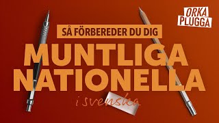 Så förbereder du dig inför muntliga nationella i svenska [upl. by Meirrak611]