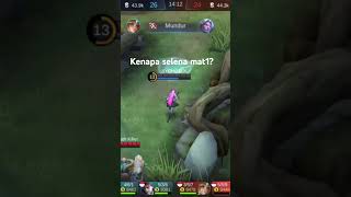 Selena di sant3t mobilelegends mlbb selena gaming shorts [upl. by Imeaj]