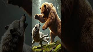 Grizzly Bear vs Wolf The Ultimate Forest Fight [upl. by Susy381]