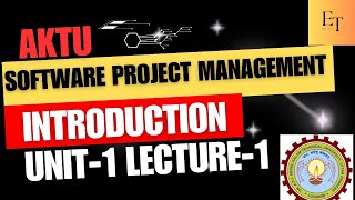 UNIT1  L1  SOFTWARE PROJECT MANAGEMENT  INTRODUCTION SPM AKTU  AKTU  IMPORTANT QUESTIONS [upl. by Nodab]