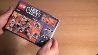 Test Lego Set 9488 Elite Clone ARC Trooper amp Commando Droid Battle Pack Serie Star Wars Review [upl. by Henriette]