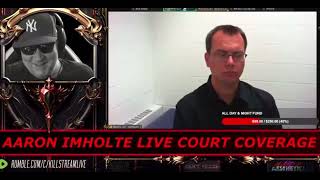 Ethan Ralph Aaron Imholte hearing livestream  9324 [upl. by Yerok457]