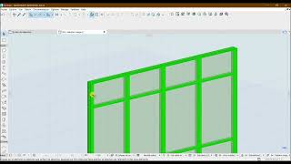 Bibliothèque BIM  ArchiCAD  Paramètres personnalisés du murrideau [upl. by Einhoj660]