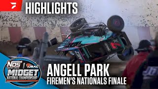 𝑯𝑰𝑮𝑯𝑳𝑰𝑮𝑯𝑻𝑺 USAC NOS Energy Drink National Midgets  Angell Park Speedway  September 2 2024 [upl. by Dayle]