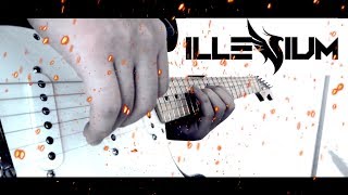 ILLENIUM  FRACTURES  COVER on GUITAR [upl. by Nyliak]