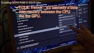 Enabling Memory in an ASUS bios enabling RAMDDR4 [upl. by Araid234]