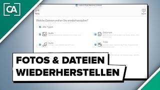 Fotos und Dateien wiederherstellen mit EaseUS Data Recovery  caphotosde [upl. by Narud828]