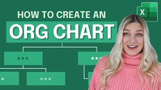 How to Create Org Chart in Excel From Multiple Lists [upl. by Prager97]