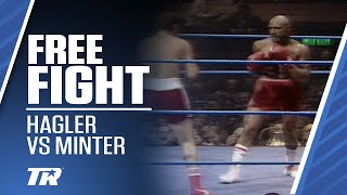 Hagler Stops Hometown Fighter In Backyard Of London  FULL FIGHT  Marvin Hagler vs Alan Minter [upl. by Atkins884]