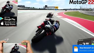 MotoGP 22 Android Mobile  Gameplay amp Download [upl. by Nelyahs911]