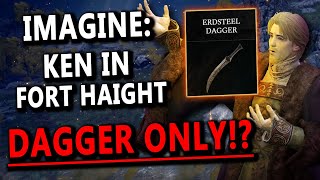 Kenneth Haight Build in Elden Ring  Using a Dagger ONLY [upl. by Aneed376]