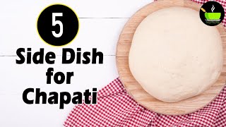 Easy Side dish for Chapati  North Indian gravies Chapati Side Dish  Gravy Varieties For Chapati [upl. by Editha856]