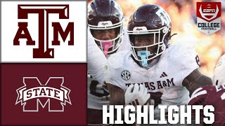 Texas AampM Aggies vs Mississippi State Bulldogs  Full Game Highlights  ESPN College Football [upl. by Ahsina]